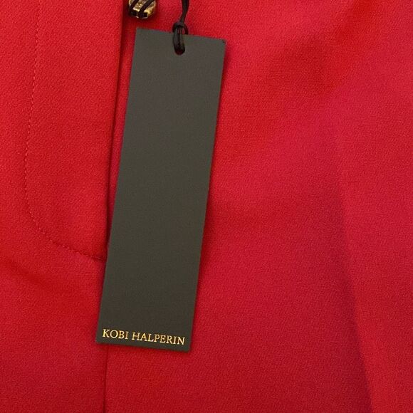 KOBI HALPERIN Alessandra Flat Front Ankle Length Dress Pant Sz 8 - Picture 10 of 11